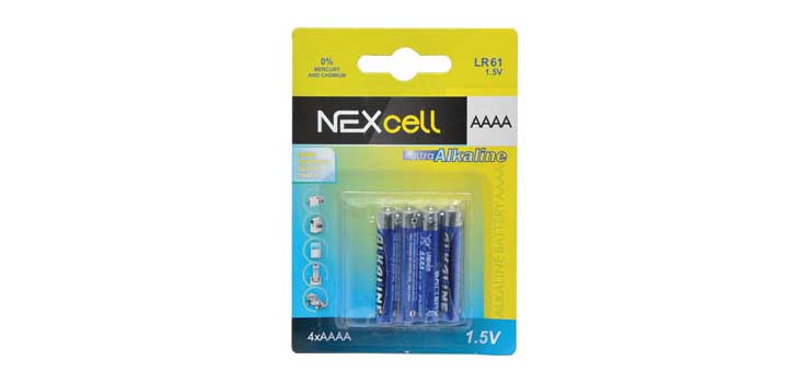 AAAA Nexcell Mercury Free Battery 4pk
