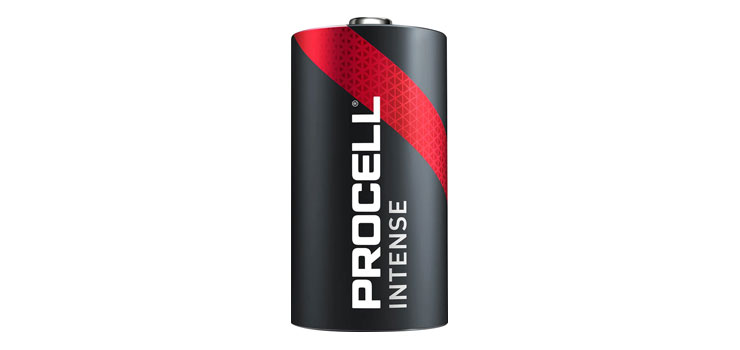 D Size Procell Intense Alkaline Battery - 12 Pack