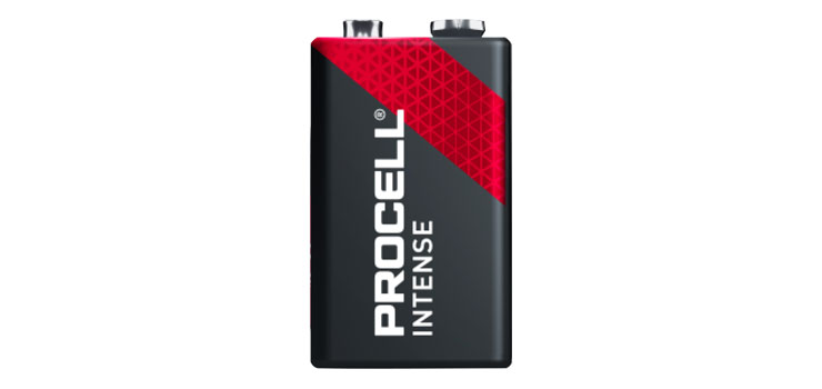 9V Procell Intense Alkaline Battery - 12 Pack