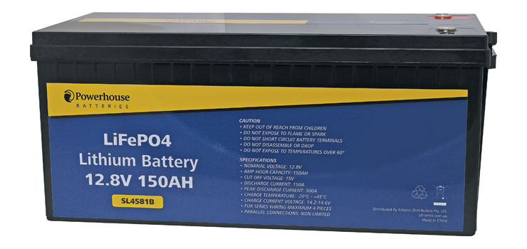 12V 150Ah Lithium LiFePO4 Battery