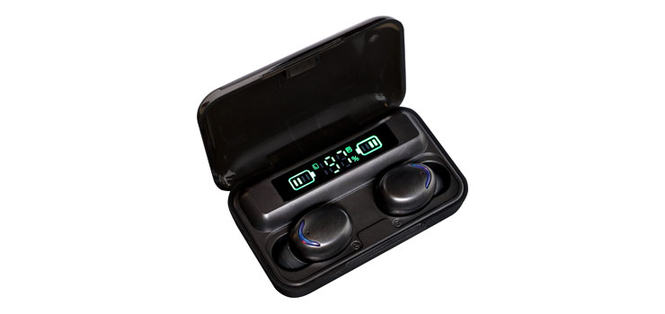 BluetoothÂ¬Ã 5.0 True Wireless Earbuds with Powerbank