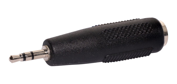 3.5mm Socket to 2.5mm Plug Stereo Adapter