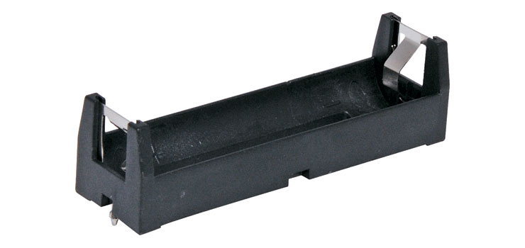 Single 18650 PCB Battery Holder