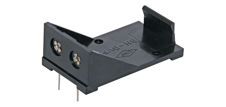 9V Battery Holder PCB Mount