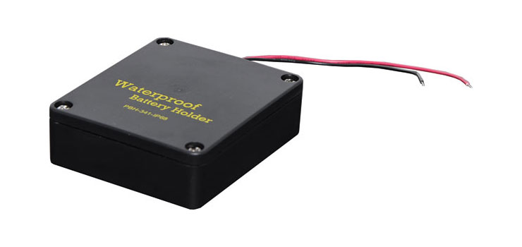 4 X AA Waterproof Battery Holder IP68