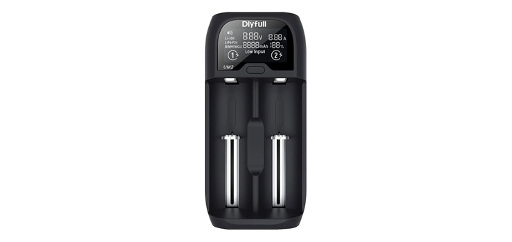 2 Way Universal Fast Battery Charger with LCD