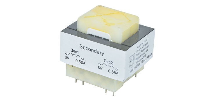 7VA Compact 6V+6V PCB Transformer