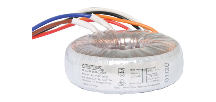 9 + 9 50VA Toroidal Transformer