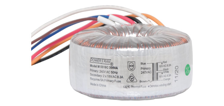 18 + 18 300VA Toroidal Transformer