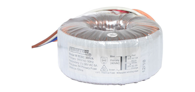 30 + 30 300VA Toroidal Transformer