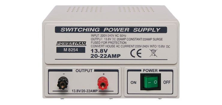Fixed 13.8V 20A Benchtop Regulated Power Supply