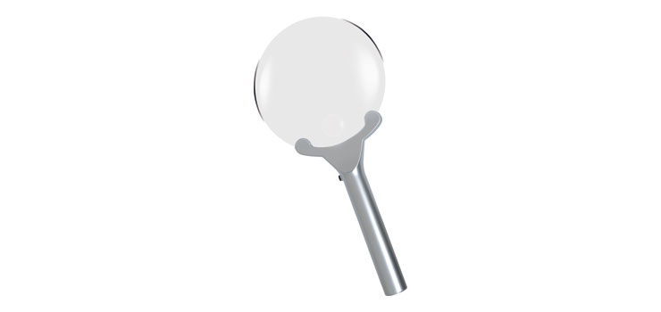 130mm 6x Handheld LED Magnifier