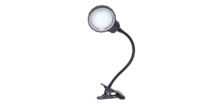 USB LED Magnifying Lamp 90mm 20 Dioptre