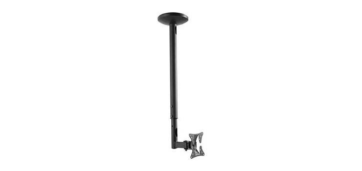 13-27" LCD Black Ceiling Bracket