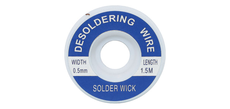 0.5mm 1.5m Solder Wick Desoldering Braid