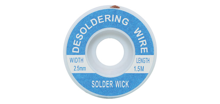 2.5mm 1.5m Solder Wick Desoldering Braid
