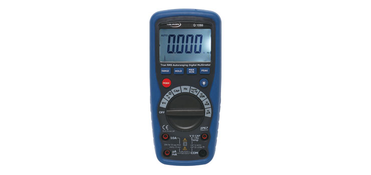 IP67 Waterproof True RMS Digital Multimeter