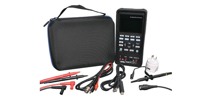40MHz LCD Handheld Oscilloscope Digital Multimeter