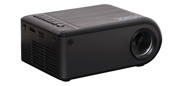 Mini LED Projector With Wi-Fi Mirroring