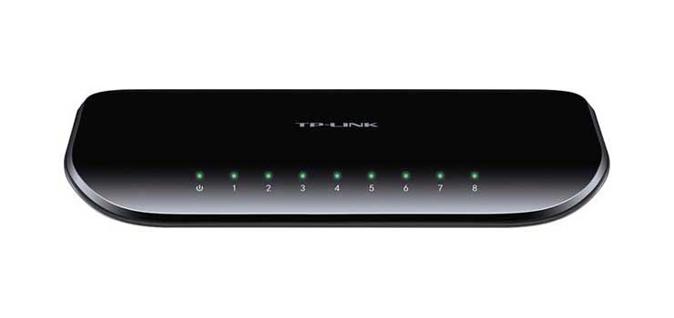 TL-SG1008D 8 Port 10/100/1000M Ethernet Switch