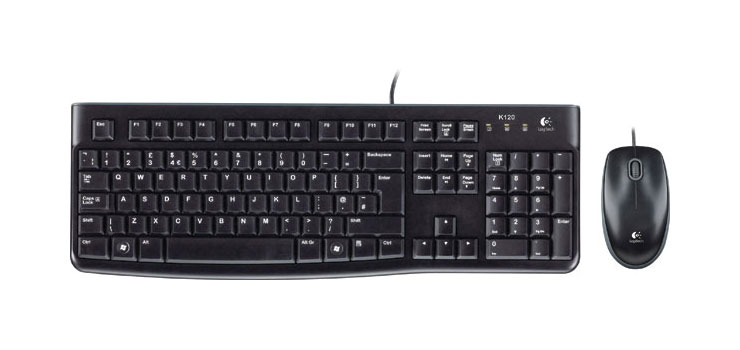 MK120 Logitech USB Keyboard And Mouse