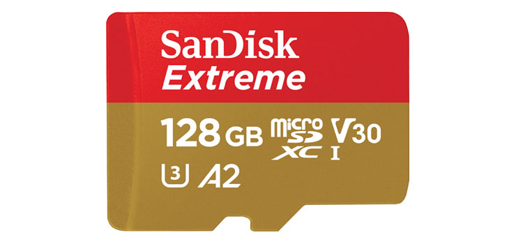 Extreme Micro SDHC Card 128GB