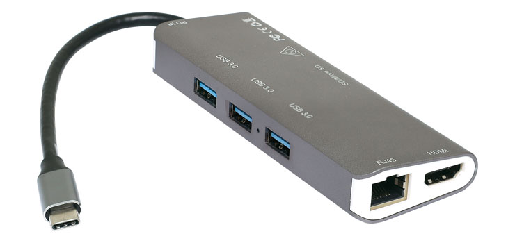 USB 3.1 Type C 8 in 1 Multi Hub