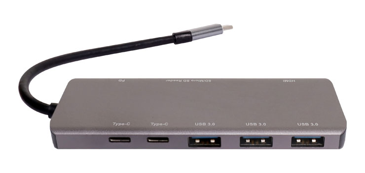 USB 3.1 Type C 9 in 1 Multi Hub