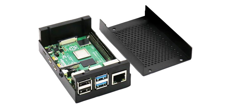 Aluminium Case to suit Raspberry Pi 4