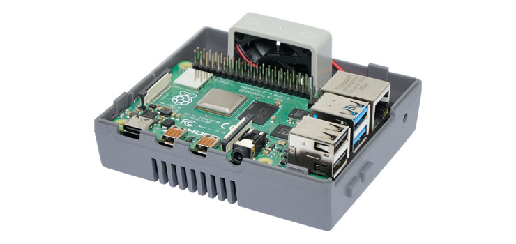 NESPi Style Raspberry Pi 4 Case