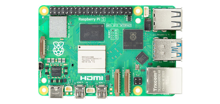 Raspberry Pi 5 Single Board Computer 4GB
