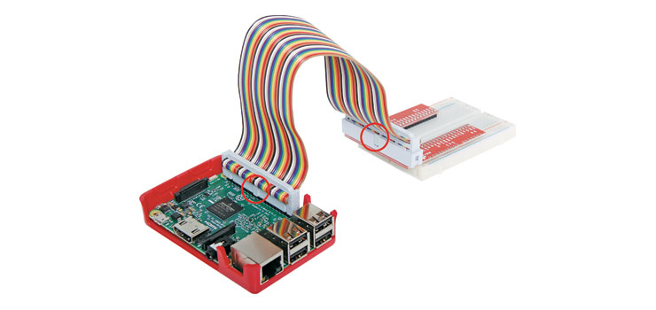 Raspberry Pi GPIO Breakout Expansion Kit