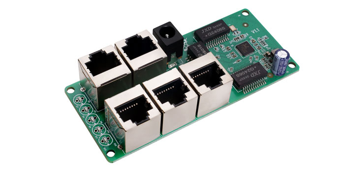 5 Port 10/100M Ethernet Switch Module