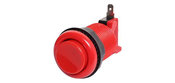 Red Arcade Style Momentary Switch
