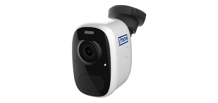 ITronCam Battery Wi-Fi AI Solar 4MP Security Camera