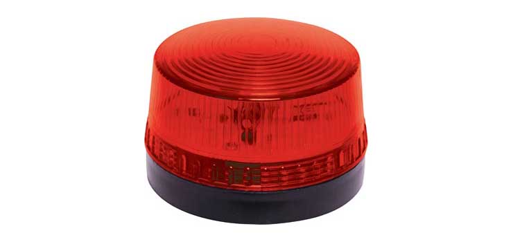 12V 1W Flashing Red LED Strobe