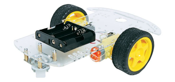 2WD Robot Builders Motorised Base