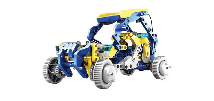 12-in-1 Solar Hydraulic Construction Kit