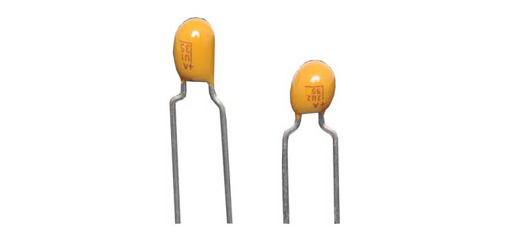 22uf 16V 5mm Tantalum Capacitor