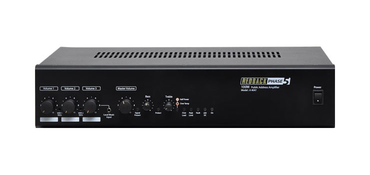 Phase5 100 Watt 100V Public Address Amplifier