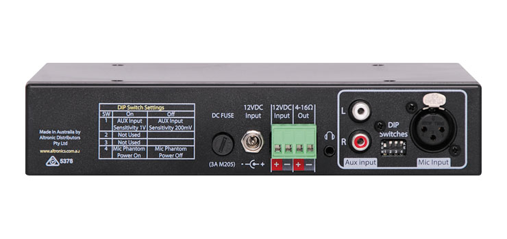 15W Public Address (PA) Amplifier