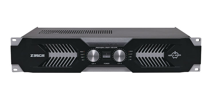 PA Amplifier Stereo/Bridgeable 2x350W