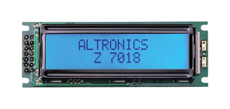 16x2 Wide Angle Blue LED Backlit Alphanumeric LCD