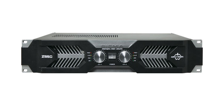 PA Amplifier Stereo/Bridgeable 2x550W