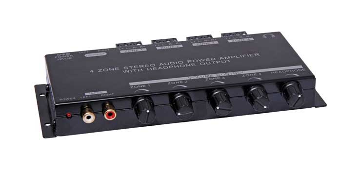 4 Zone 30W Stereo Amplifier