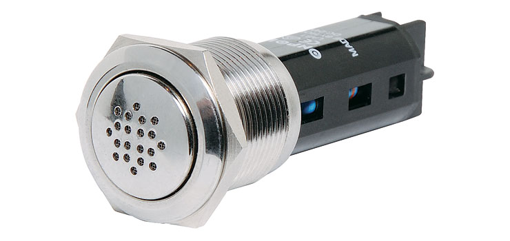 12V Vandal Resistant Piezo Buzzer