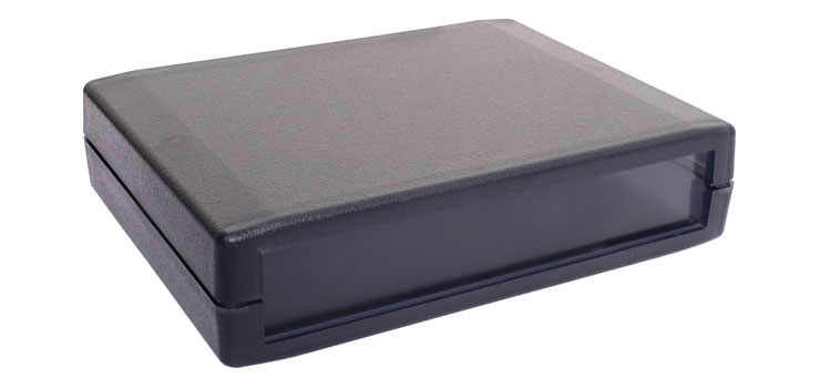 105x80x25mm ABS Translucent Black Case