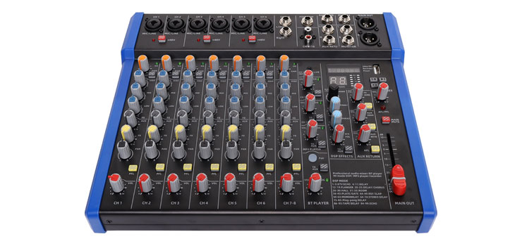 14 Channel Mixing Desk With Bluetooth