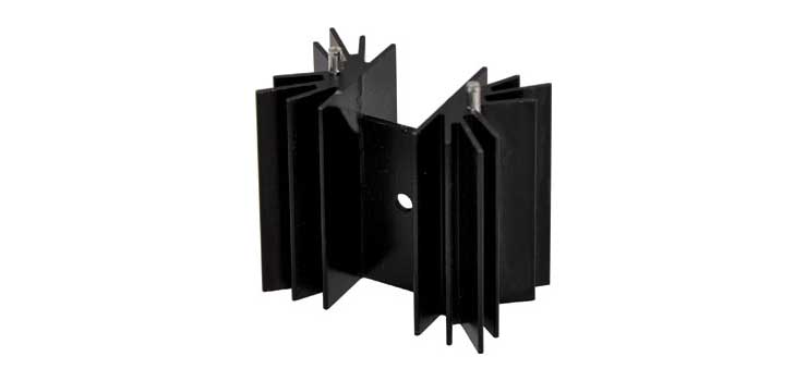 42 x 38mm Heavy Duty TO-3P PCB Mount Heatsink