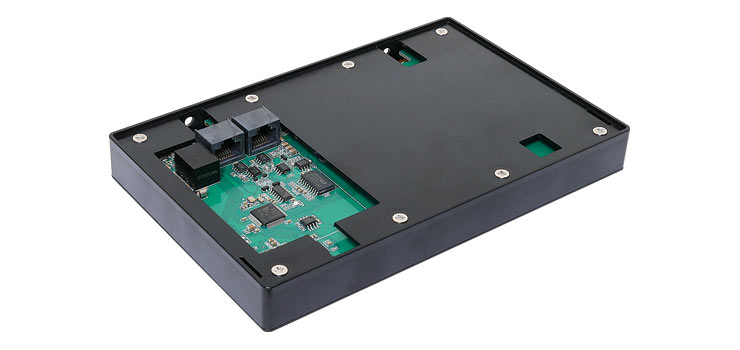7" Master Touch Wallplate For Source Controllers - Black